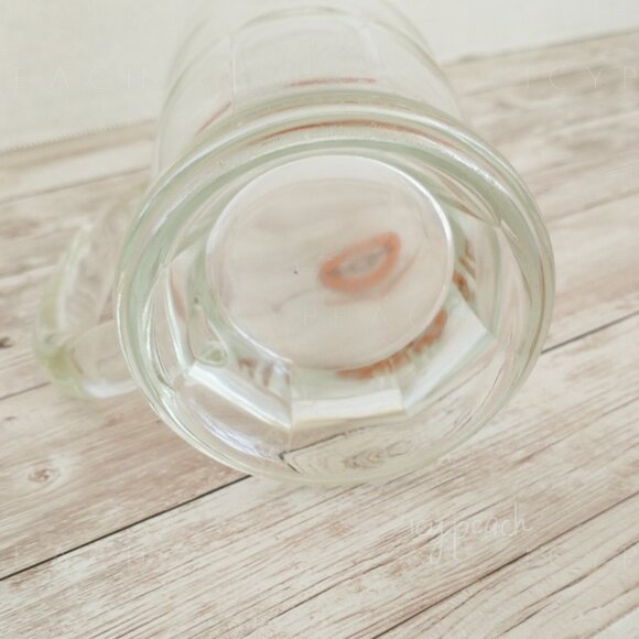 A&W Root Beer Glass Mug Vtg Collectible 1961 Orange & Black Bulls Eye Logo 5” - Picture 10 of 11